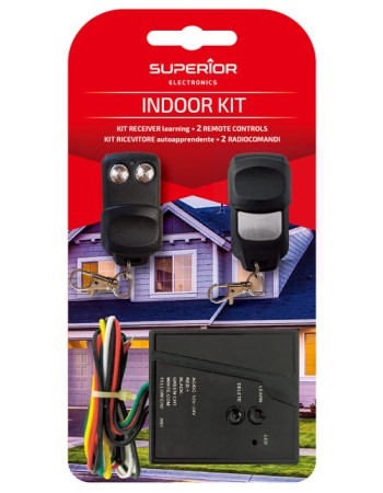 Superior Simple Indoor RF KIT Receiver+2 RC 433.92