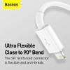 Baseus Cable Superior Series 3-in-1 1.5m White Baseus Cable Superior Series 3-in-1 1.5m White