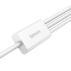 Baseus Cable Superior Series 3-in-1 1.5m White Baseus Cable Superior Series 3-in-1 1.5m White