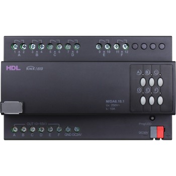 HDL Actuator 6CH 10A Ballast Dimming