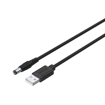 Unitek Y-C4046BK USB to DC 5.5x2.5mm Power 1.5m Unitek Y-C4046BK USB to DC 5.5x2.5mm Power 1.5m