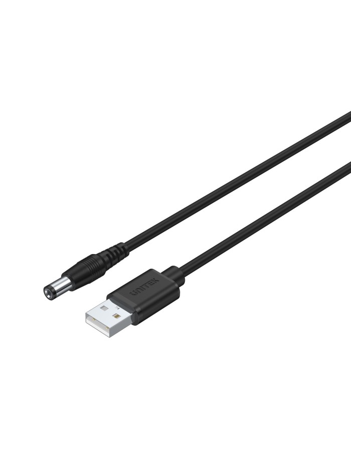 Unitek Y-C4046BK USB to DC 5.5x2.5mm Power 1.5m Unitek Y-C4046BK USB to DC 5.5x2.5mm Power 1.5m