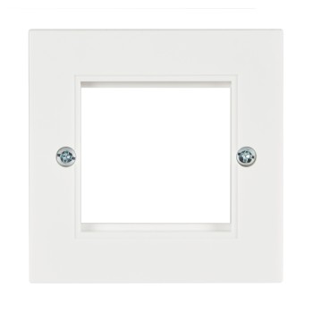 AV:Link Wall Plate Frame Single 2 Modules 122.500UK