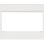 AV:Link Wall Plate Frame Double 4 Modules 122.505UK