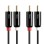 Techlink iWires 2RCA to 2RCA 3.0m 710033