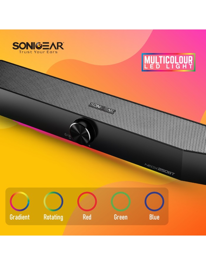 Sonicgear NEOX 250BT BT Soundbar 20W Black