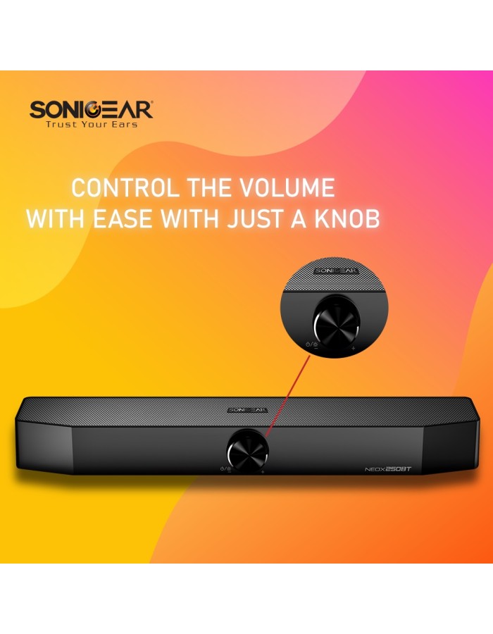 Sonicgear NEOX 250BT BT Soundbar 20W Black