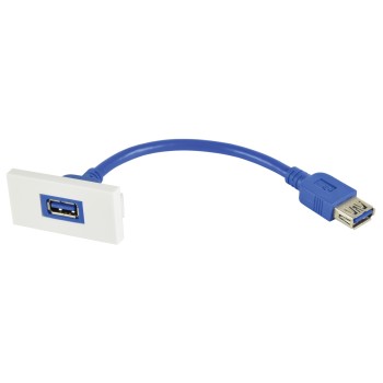 AV:Link Wall Plate Module USB-A 3.0 122.532UK AV:Link Wall Plate Module USB-A 3.0 122.532UK