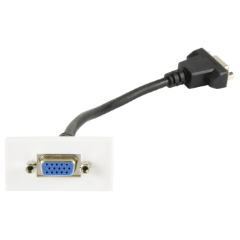 AV:Link Wall Plate Module VGA Socket 122.545UK AV:Link Wall Plate Module VGA Socket 122.545UK