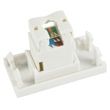 AV:Link Wall Plate Module CAT6 RJ45 122.565UK AV:Link Wall Plate Module CAT6 RJ45 122.565UK