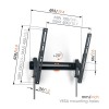 Vogels TVM3413 Tilt TV Wall Mount 32-65'' Black