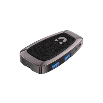 Unitek D1053A USB-C 3.2 Gen2 Hub 10Gbps, 4K60Hz HDMI, 100W PD & Leather Lanyard