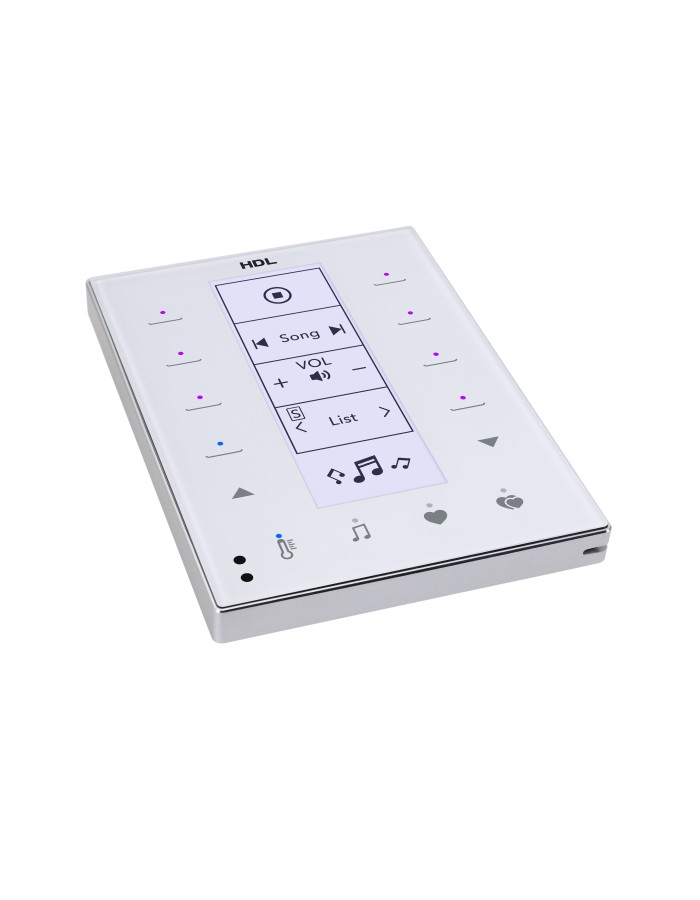 HDL DLP US Touch Panel 8 Buttons White HDL DLP US Touch Panel 8 Buttons White