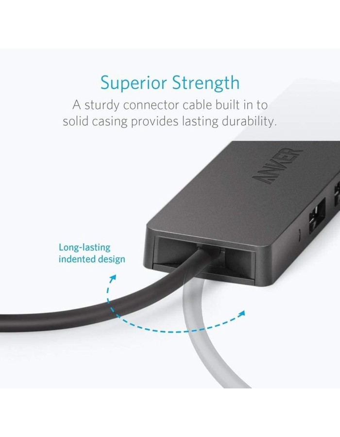 Anker USB-A Hub 3.0 Ultra Slim 4-Ports Anker USB-A Hub 3.0 Ultra Slim 4-Ports