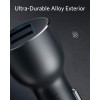 Anker PowerDrive III 2 Port 36W Alloy Car Charger Black Anker PowerDrive III 2 Port 36W Alloy Car Charger Black