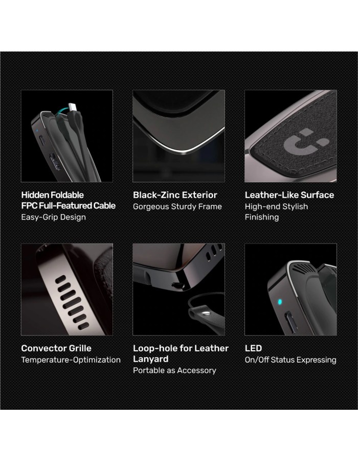 Unitek D1053A USB-C 3.2 Gen2 Hub 10Gbps, 4K60Hz HDMI, 100W PD & Leather Lanyard Unitek D1053A USB-C 3.2 Gen2 Hub 10Gbps, 4K60Hz HDMI, 100W PD & Leather Lanyard
