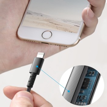 Anker PowerLine Select+ USB-A to MFI Lightning 1.8m Black