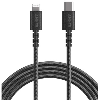 Anker PowerLine Select+ USB-C to MFI Lightning 1.8m Black