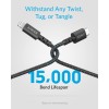 Anker PowerLine Select+ USB-C to MFI Lightning 1.8m Black
