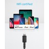 Anker PowerLine Select+ USB-C to MFI Lightning 1.8m Black