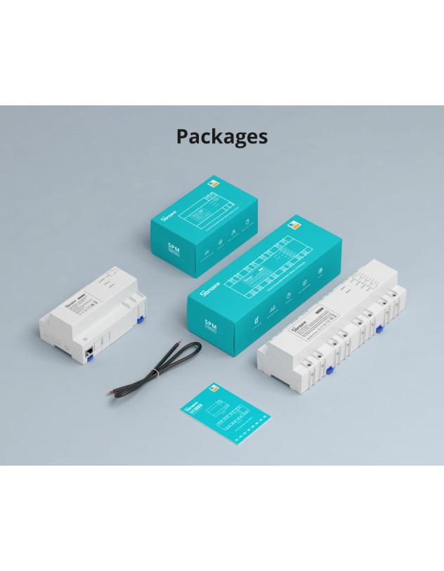 Sonoff SPM-Main Wifi Smart Stackable Power Meter