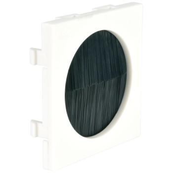 AV:Link Wall Plate Module Brush 50x50mm 122.517UK AV:Link Wall Plate Module Brush 50x50mm 122.517UK