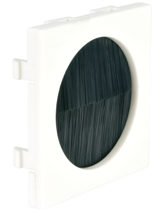 AV:Link Wall Plate Module Brush 50x50mm 122.517UK AV:Link Wall Plate Module Brush 50x50mm 122.517UK