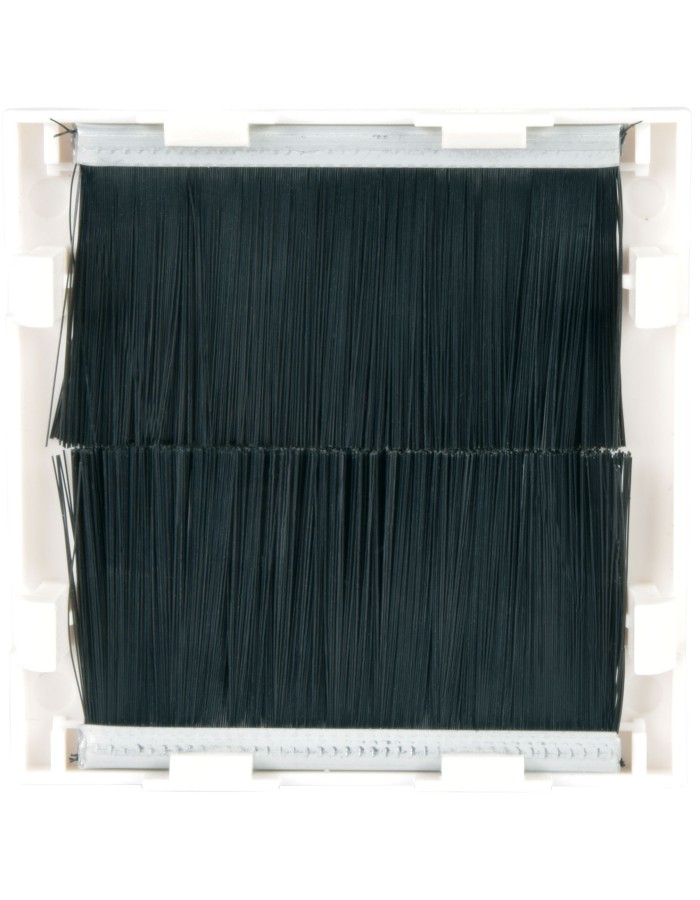 AV:Link Wall Plate Module Brush 50x50mm 122.517UK AV:Link Wall Plate Module Brush 50x50mm 122.517UK
