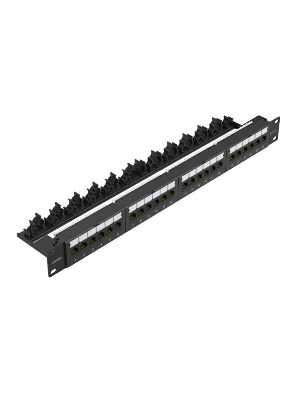 Unitek Network 24-Port CAT6 UTP Patch Panel T003A