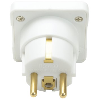 Mercury UK to Schuko Travel Adaptor 429.905UK