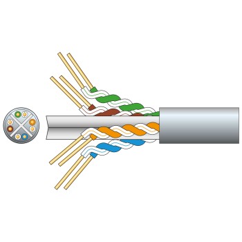 Mercury Cat6 UTP CU Ethernet Cable 100m 808.030UK Mercury Cat6 UTP CU Ethernet Cable 100m 808.030UK