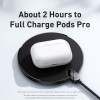 Baseus Digital LED Display Gen 2 Wireless Charger 15W Black Baseus Digital LED Display Gen 2 Wireless Charger 15W Black