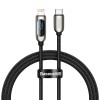 Baseus Cable Lightning to USB-C Display 20W 1m Black Baseus Cable Lightning to USB-C Display 20W 1m Black