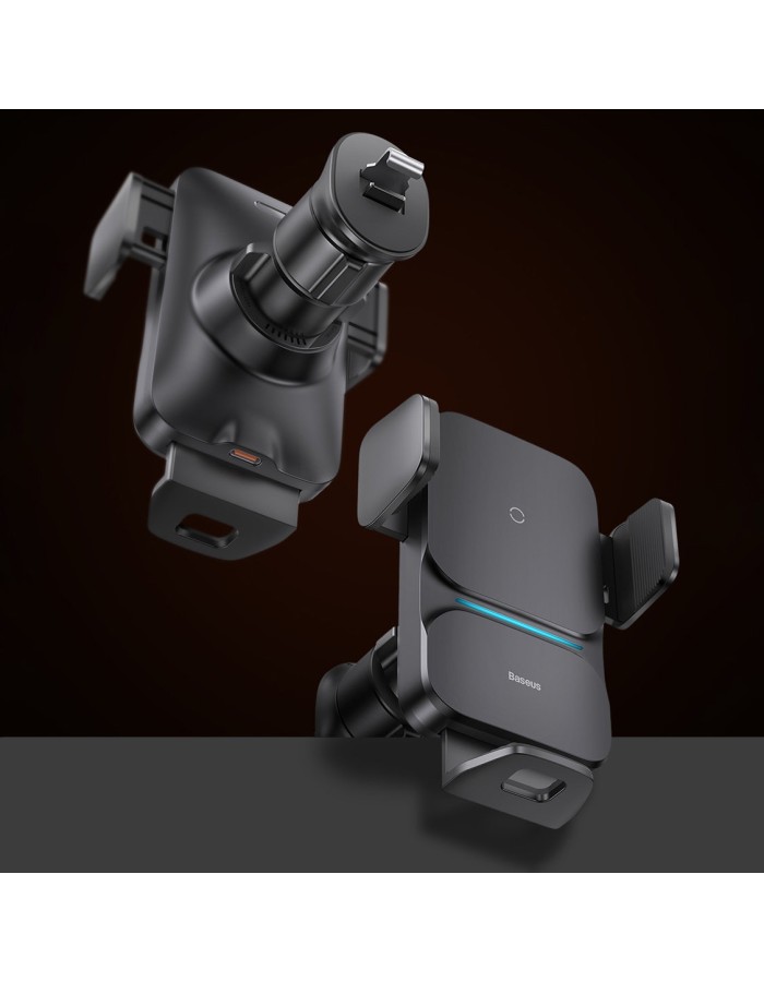 Baseus Wisdom Auto Alignment Car Mount Wireless Charger QI 15W Baseus Wisdom Auto Alignment Car Mount Wireless Charger QI 15W