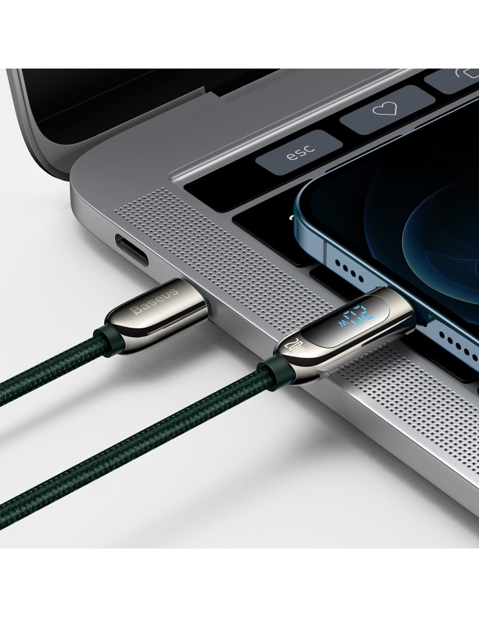 Baseus Cable Lightning to USB-C Display 20W 1m Black Baseus Cable Lightning to USB-C Display 20W 1m Black
