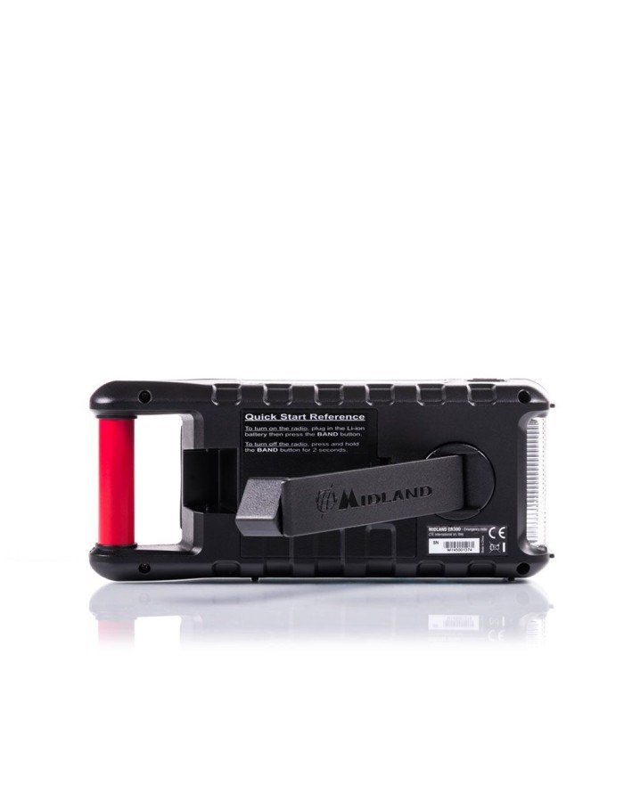 Midland ER300 Emergency Solar Powerbank FM & Dynamo Torch Midland ER300 Emergency Solar Powerbank FM & Dynamo Torch