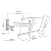 Vogels COMFORT TVM3643 TV Wall Mount 60x40 Turn2A White