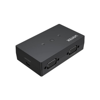 Unitek VGA KVM Switch 2In1Out with 3-Port USB2.0 Hub U-8709ABK Unitek VGA KVM Switch 2In1Out with 3-Port USB2.0 Hub U-8709ABK