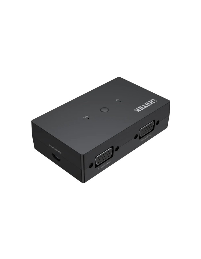 Unitek VGA KVM Switch 2In1Out with 3-Port USB2.0 Hub U-8709ABK Unitek VGA KVM Switch 2In1Out with 3-Port USB2.0 Hub U-8709ABK