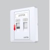 Unitek Network Dual Port Wall Plate T013A