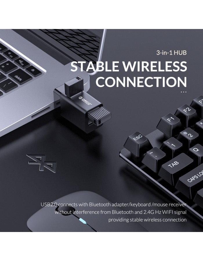 Orico USB-A Hub 3Port Mini Stick type MINI-U32
