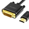 Unitek VC HDMI to DVI 24+1 1.5m Cable (Dual Direction) Y-C217E Unitek VC HDMI to DVI 24+1 1.5m Cable (Dual Direction) Y-C217E