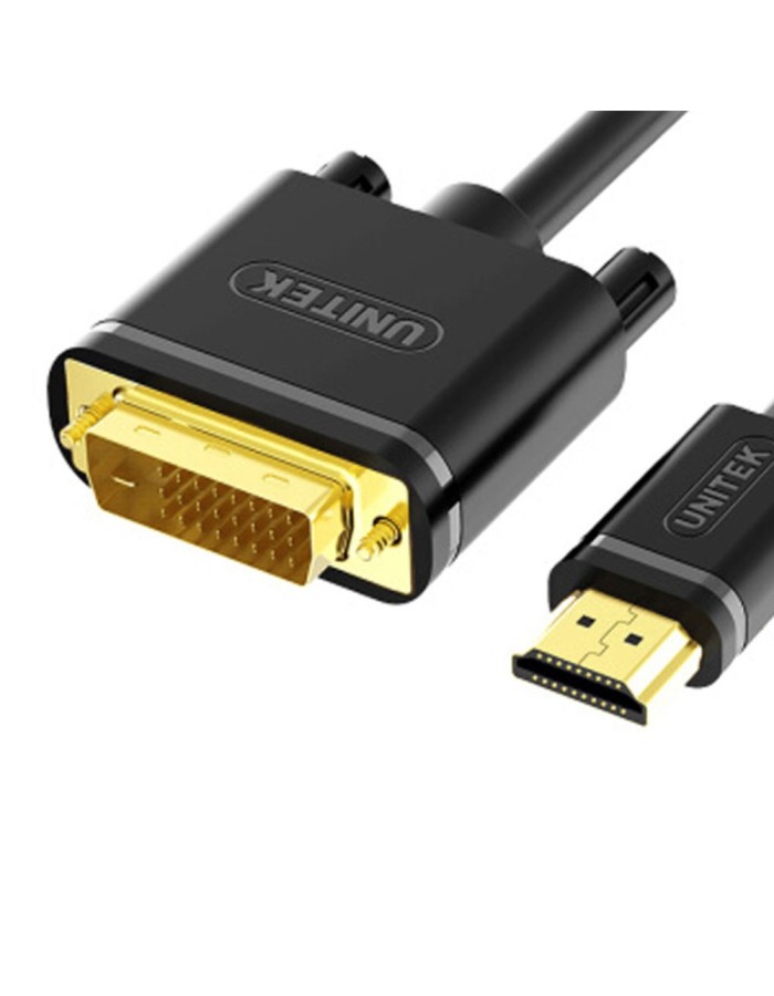 Unitek VC HDMI to DVI 24+1 1.5m Cable (Dual Direction) Y-C217E Unitek VC HDMI to DVI 24+1 1.5m Cable (Dual Direction) Y-C217E