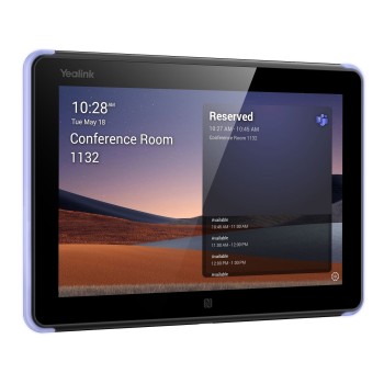 Yealink MS Teams Room Scheduling Device for Reservation & Status with 8'' Touch, PoE, Wi-Fi & Bluetooth RoomPanel