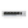 Zyxel 5 Port Gigabit PoE Switch, 4 x PoE, 60W GS1005-HP