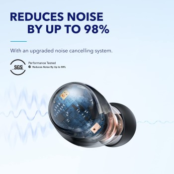 Anker Soundcore TWS Earphone HiRes ANC IPX4 Space A40 Black
