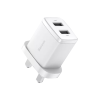 Baseus Charger Wall 2xUSBA 2.1A UK White