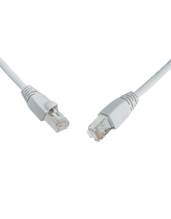 Solarix Ethernet Patch Cord CAT6a SFTP CU 0.5m Grey Solarix Ethernet Patch Cord CAT6a SFTP CU 0.5m Grey