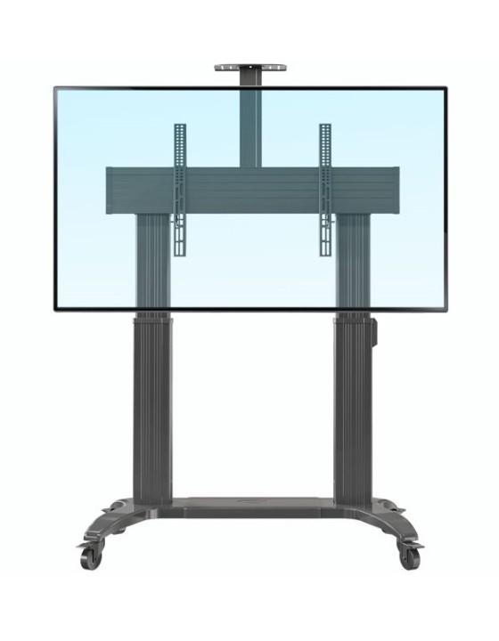NBMounts TW100 Heavy Duty Motorized TV Trolley Supports up to 110'' & 136Kg Max Height 1.7m