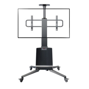 NBMounts TW85 Motorized TV Trolley up to 85'' & 68Kg Max Height 1.65m
